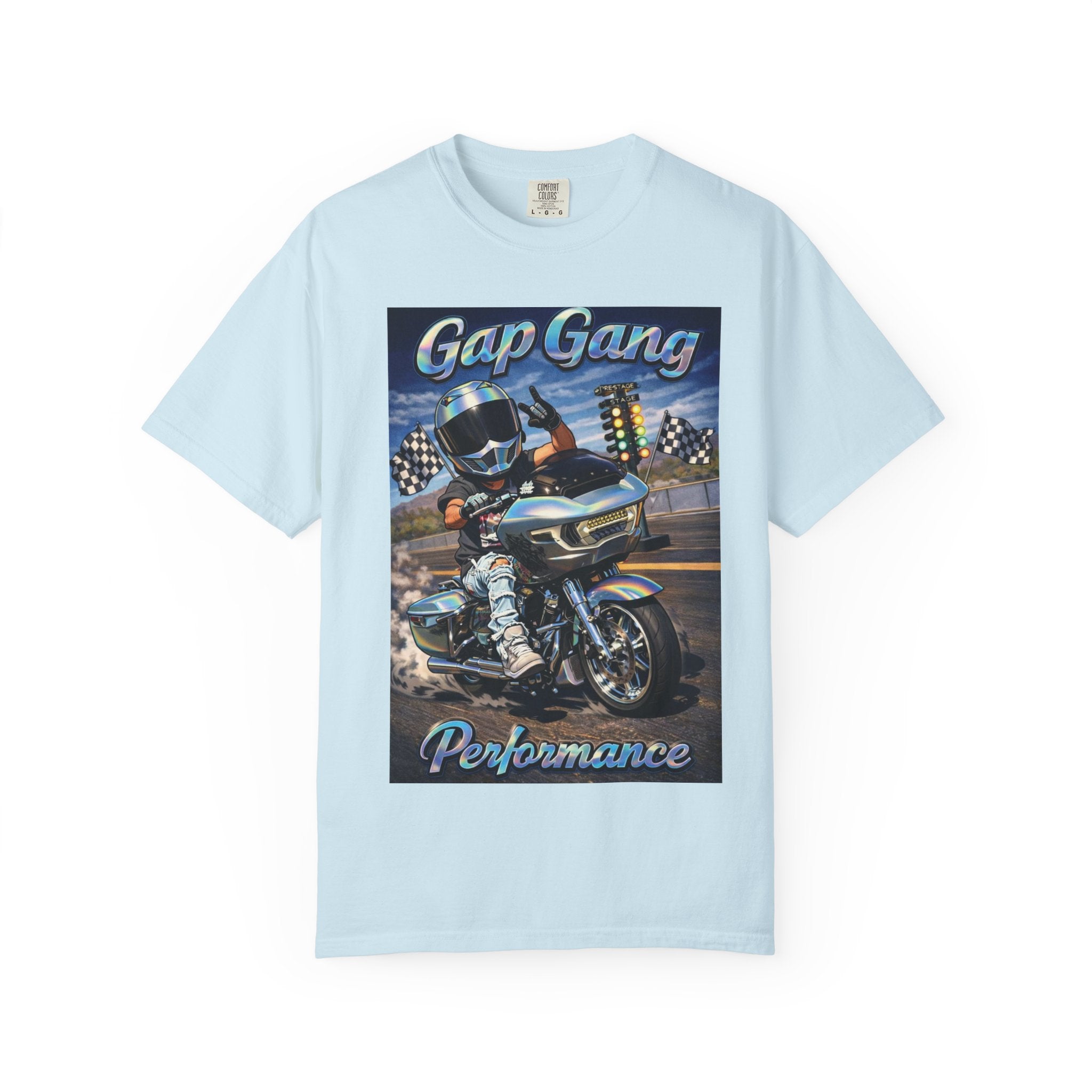 Drizz Hot 117 tee Gap Gang Performance Rider Graphic Tee