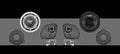 14CXK65.2 6.5 INCH MID BASS COMPONET SPEAKERS 2Ω 2014-2023 TOURING