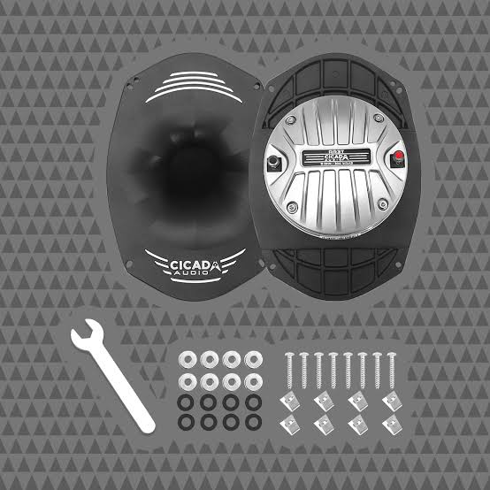 RR3T 6x9" Plate w/ 3" Horn Tweeters - 8Ω - Pair