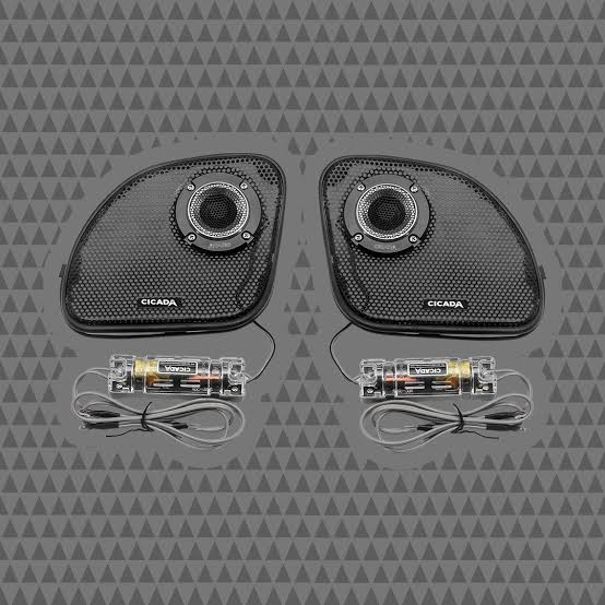 CHDRGGTK 2014-2023 H-D® ROAD GLIDE GRILLS w/ RR075T TWEETERS