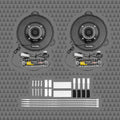CHDSGGTK 2014-2023 Steet Glide® Grills w/ Tweeters